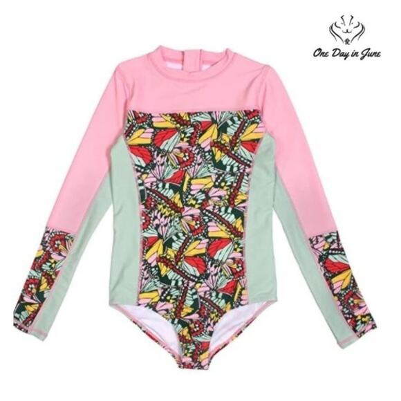 SwimZip Long Sleeve One Piece Swimsuit Size 2T - Picture 1 of 3